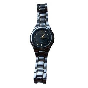 SEIKO MEN'S V157 OAKO MODERN NOT-WORKING SOLAR ANALOG 50M WATCH SNE166